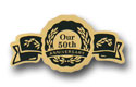 50Yr Anniversary Label 1 3/8 X2 5/8